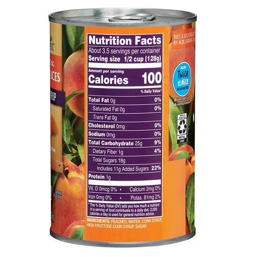 Sweet Harvest Peach Slices in Heavy Syrup, 15.25 oz